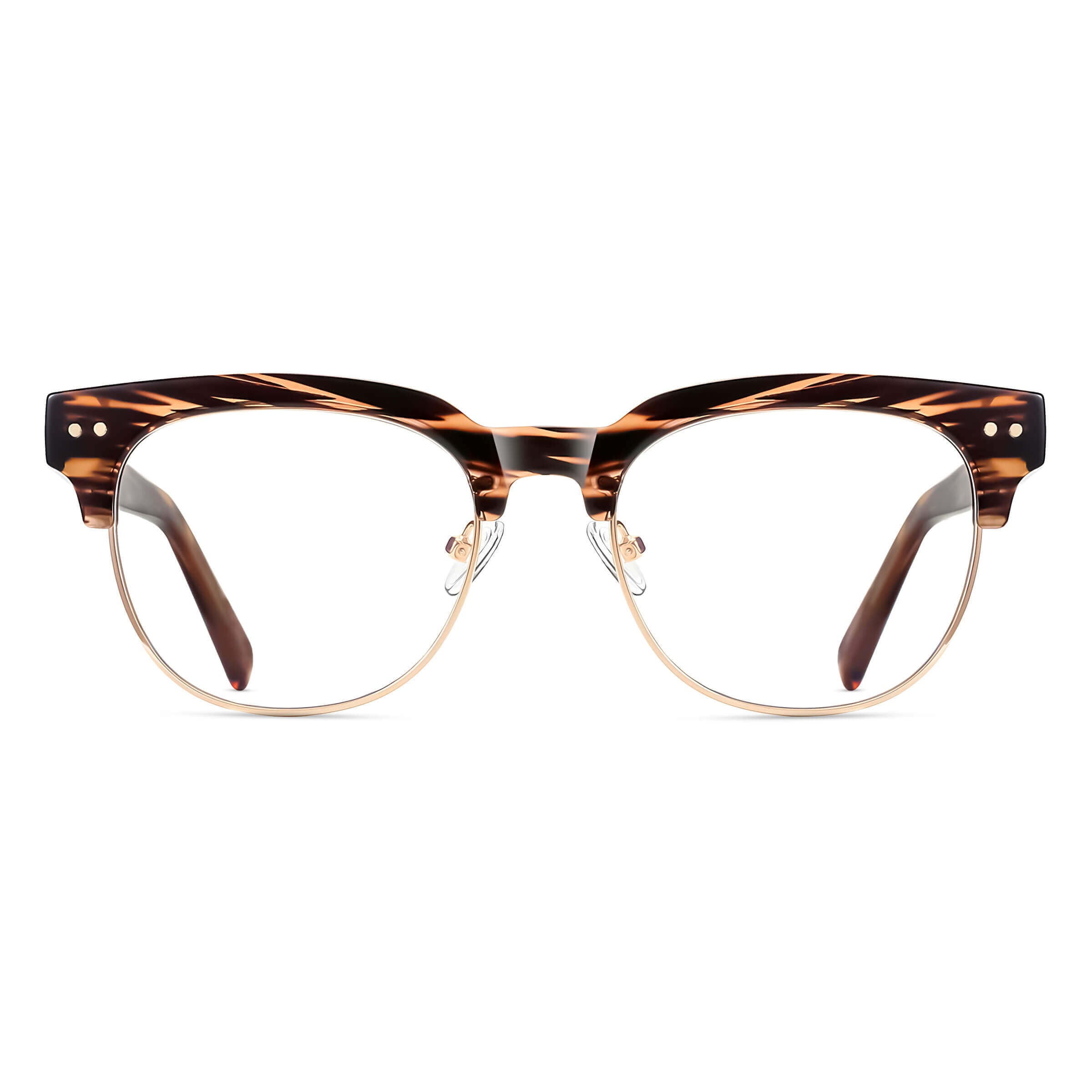 平棚 900x350x 300 Browline & Round Glasses – Metal & TR90 Frame with Prescription