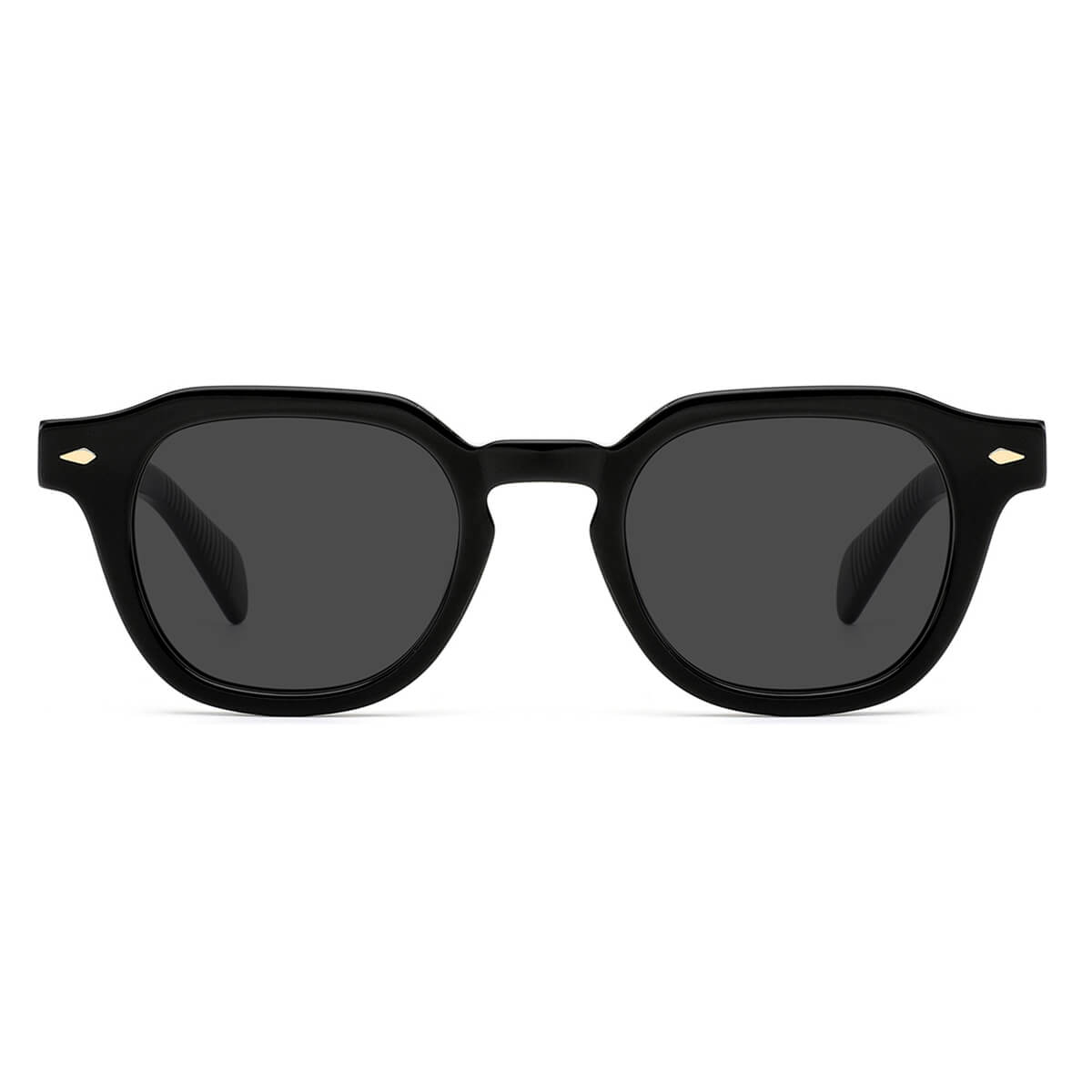 Polarized UV Protection Sunglasses with Metal Frame and Acetate Arms Oakley HOLD OUT steel/sapphire iridium POLARIZED OO9357-06  main image 2