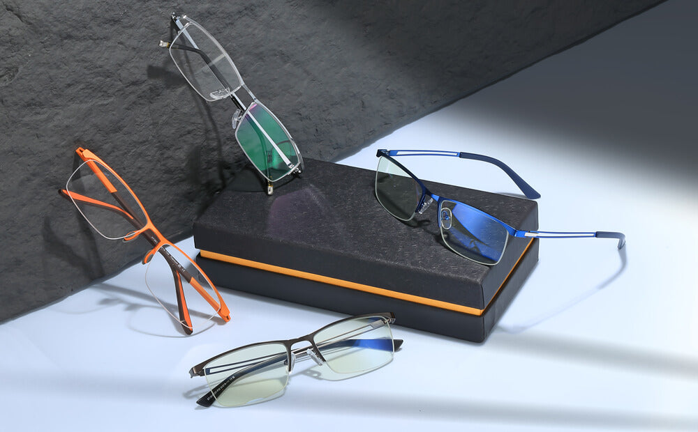 Half Rim Glasses – Stylish Half-Rim Frames & Eyeglasses Online