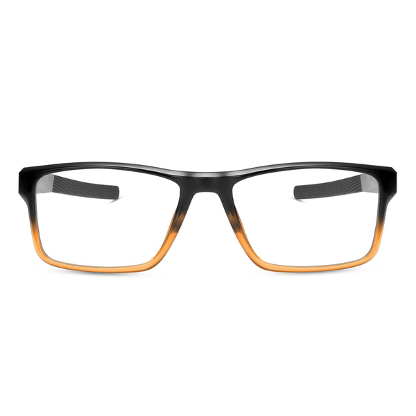 Aurora-shiny-gradient-orange-rectangle-eyeglasses-1