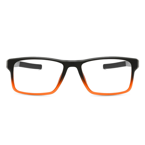 Aurora-matte-gradient-orange-rectangle-eyeglasses-1
