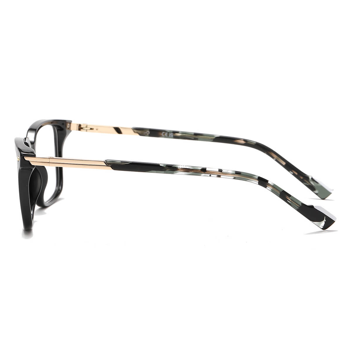Atlas Wide Rectangle Eyeglasses | Acetate & TR Full-Rim Unisex Frame