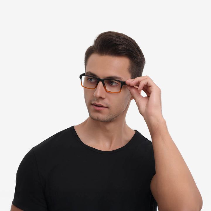 aurora-matte-gradient-orange-rectangle-eyeglasses-male-1