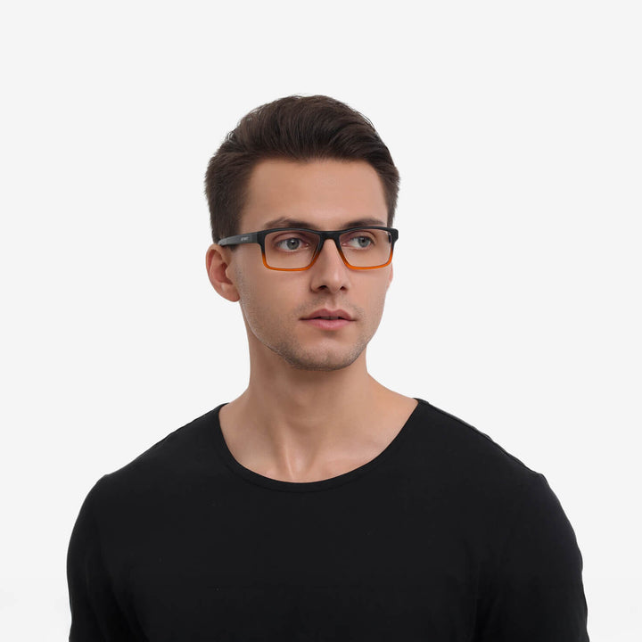 aurora-matte-gradient-orange-rectangle-eyeglasses-male-2