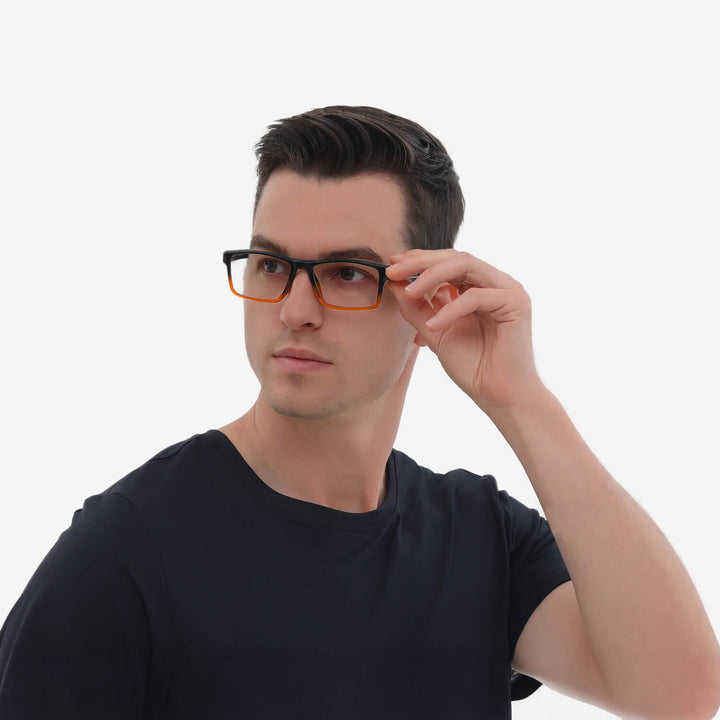aurora-shiny-gradient-orange-rectangle-eyeglasses-male-1
