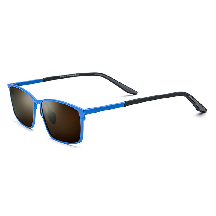 Axiro Axiro Rectangle Titanium Sunglasses – Lightweight Polarized Sports ...