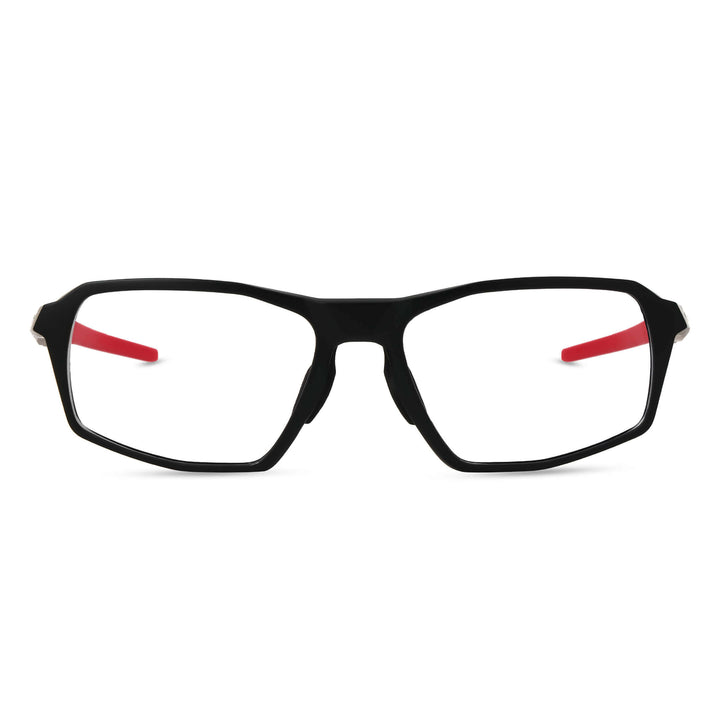 Exotic-black-red-rectangle-eyeglasses-1