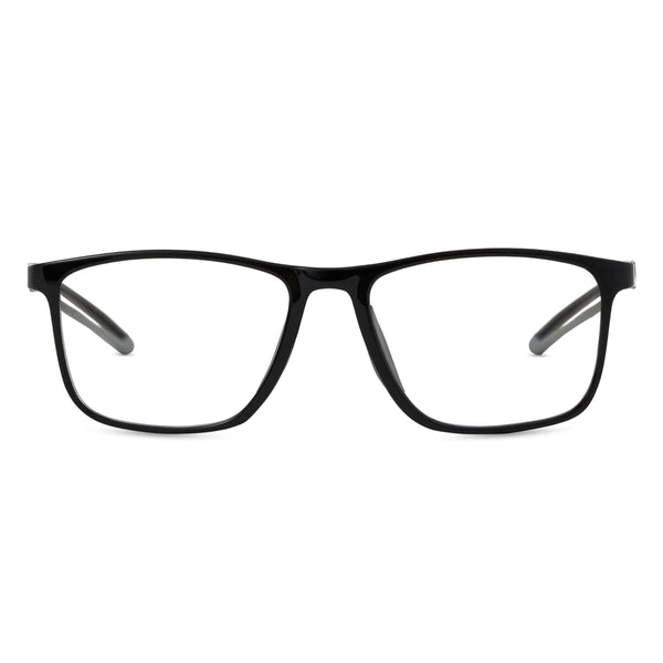 Gamix-black-gray-rectangle-eyeglasses-1