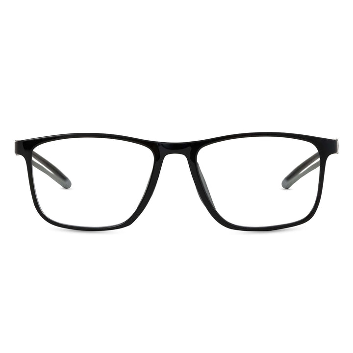Gamix-black-gray-rectangle-eyeglasses-1