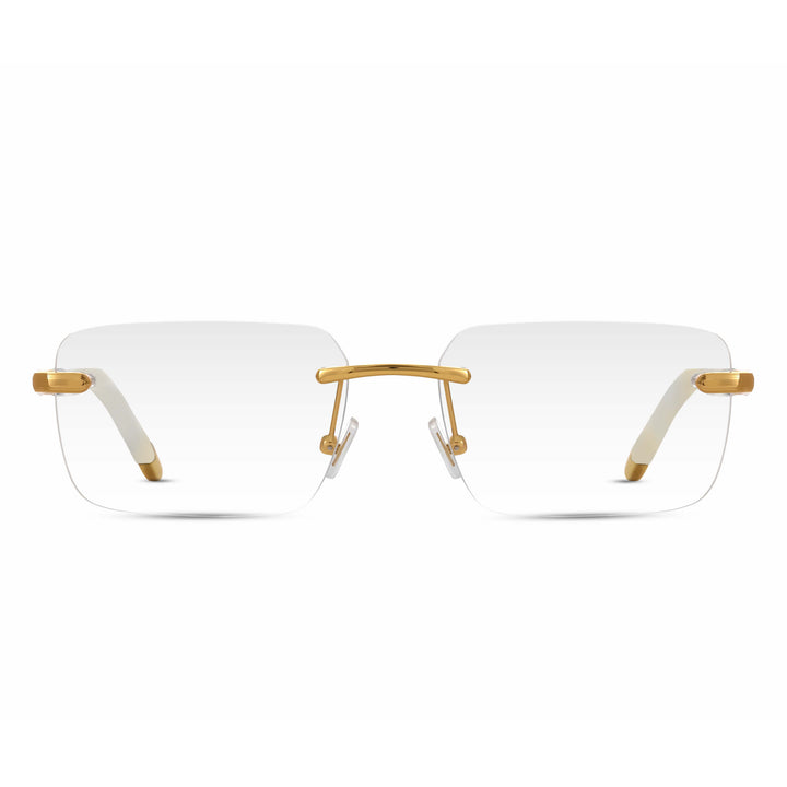 Glorix-ivory-golden-rectangle-eyeglasses-1