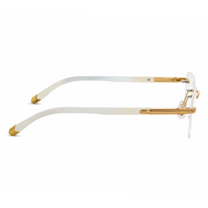 Glorix-ivory-golden-rectangle-eyeglasses-3