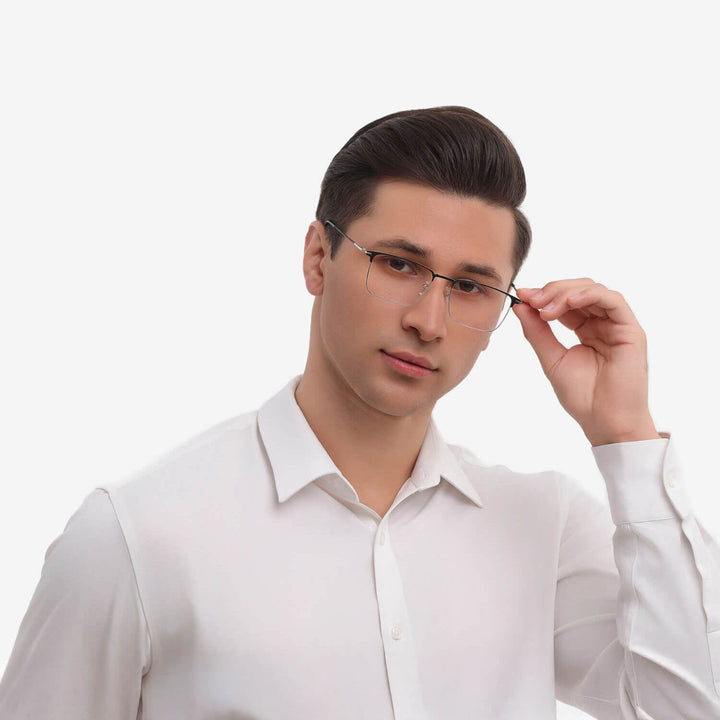 gusto-onyx-silver-browline-eyeglasses-male1-2