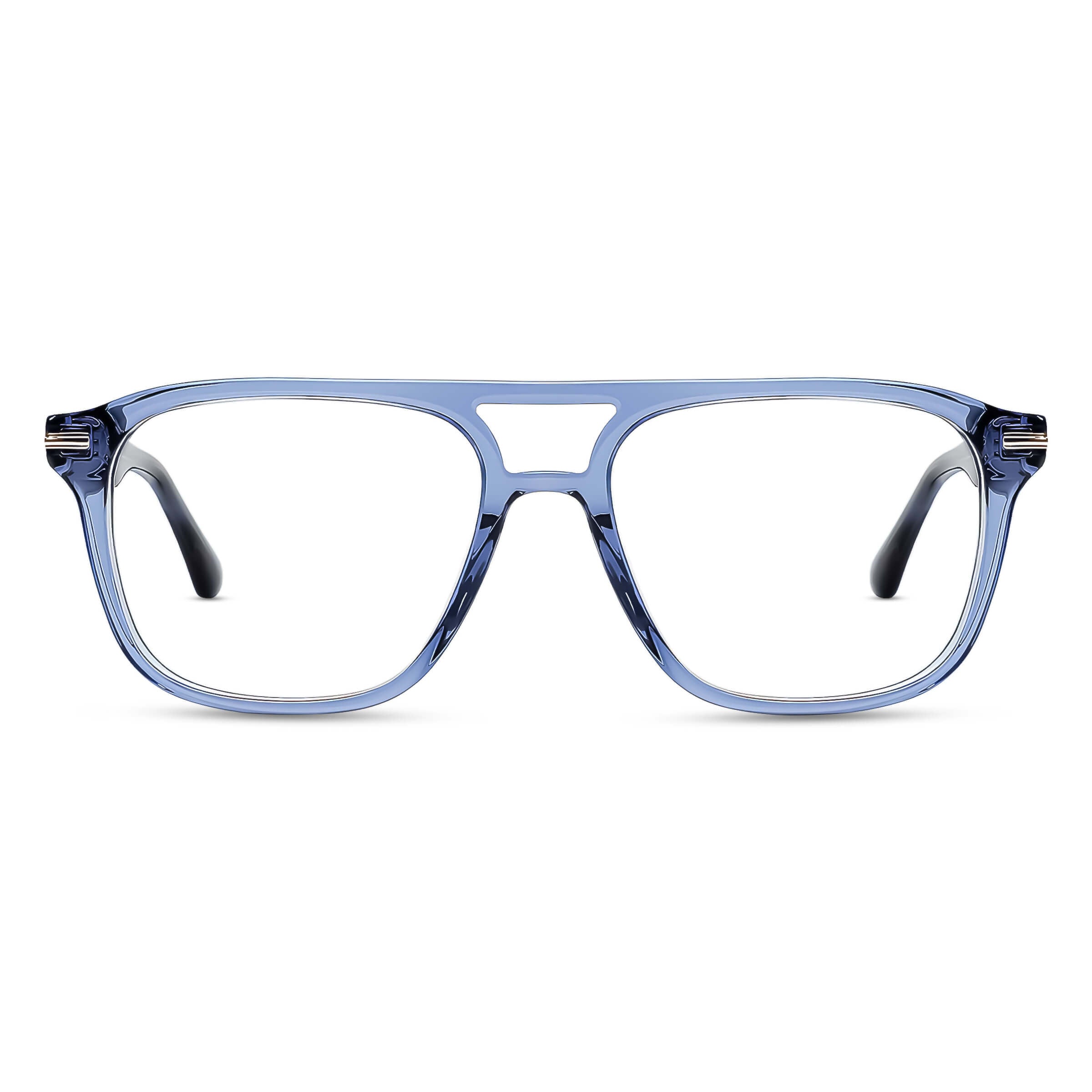 Acetate Aviator full rim Glasses | Anti-Blue & Photochromic Lenses in ...