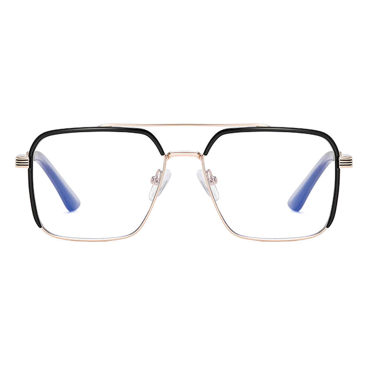 Jetson-onyx-golden-square-eyeglasses-1