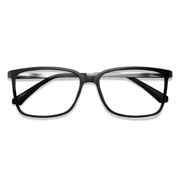 Liberty-matte-black-rectangle-eyeglasses-1