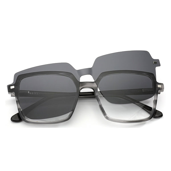 SnapEdge-Pattern-Gray-square-eyeglasses-1