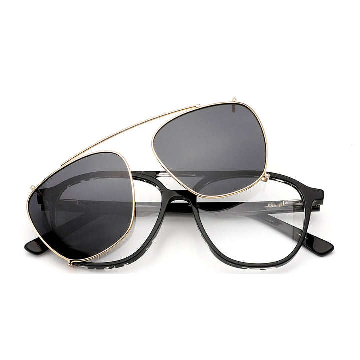 SunSnap-black-aviator-eyeglasses-1