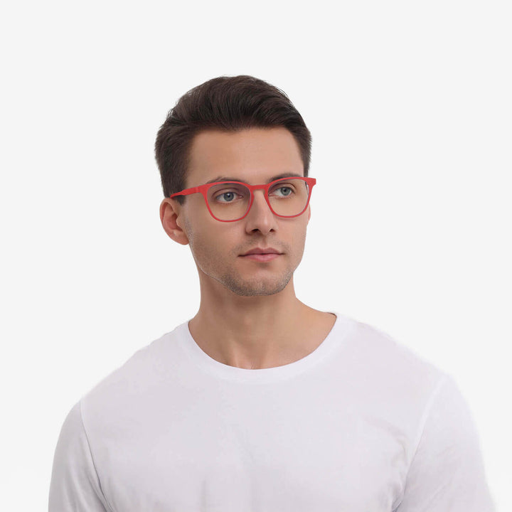 Tesla-Burgundy-Red-Square-eyeglasses-male1-1