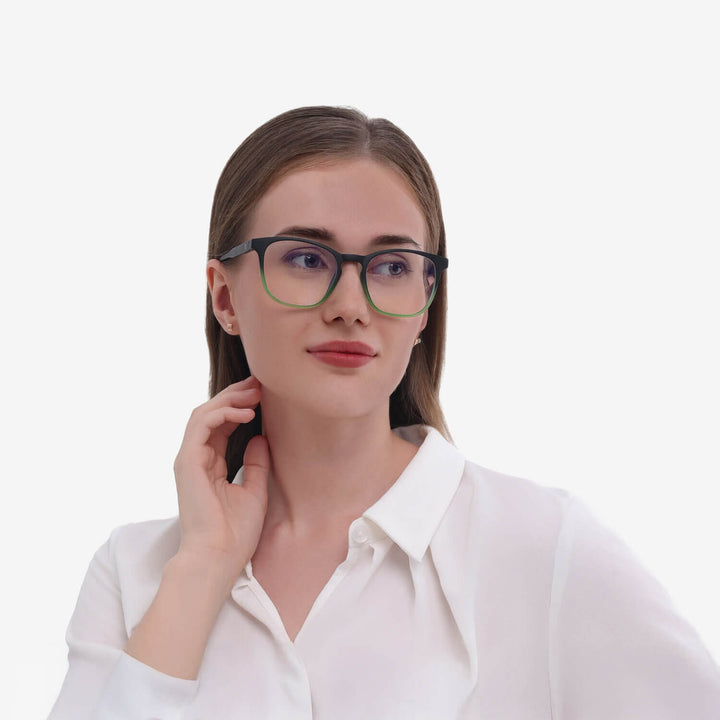 Tesla-Gradient-Teal-Square-eyeglasses-female1-2