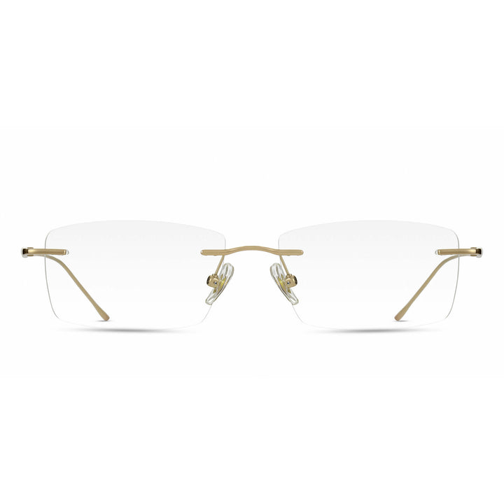 Titanova-gold-rectangle-eyeglasses-1