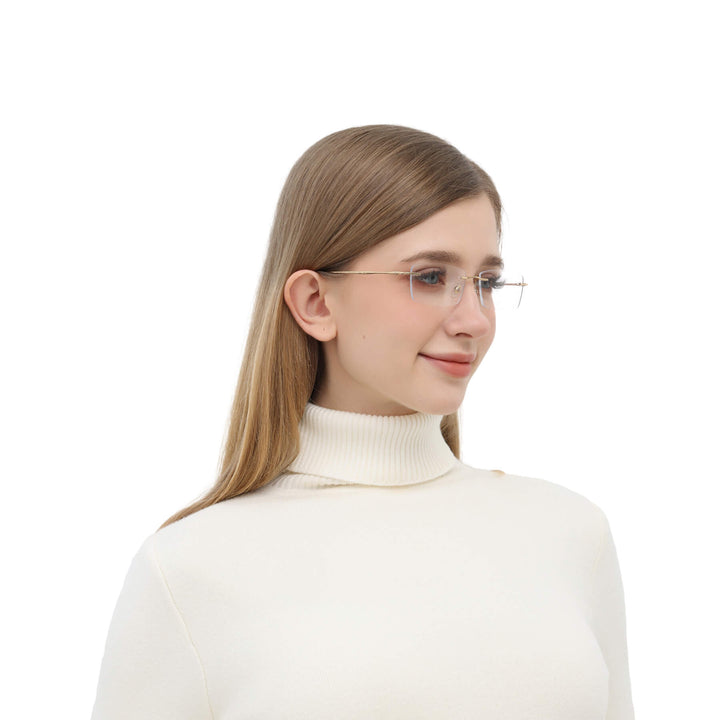 titanova-gold-rectangle-eyeglasses-female-1