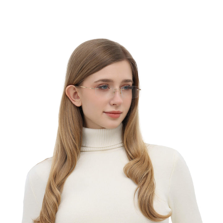 titanova-gold-rectangle-eyeglasses-female-2