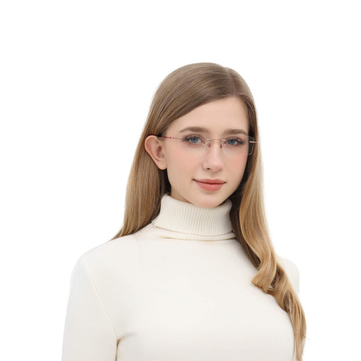 titanova-rose-gold-rectangle-eyeglasses-female-2