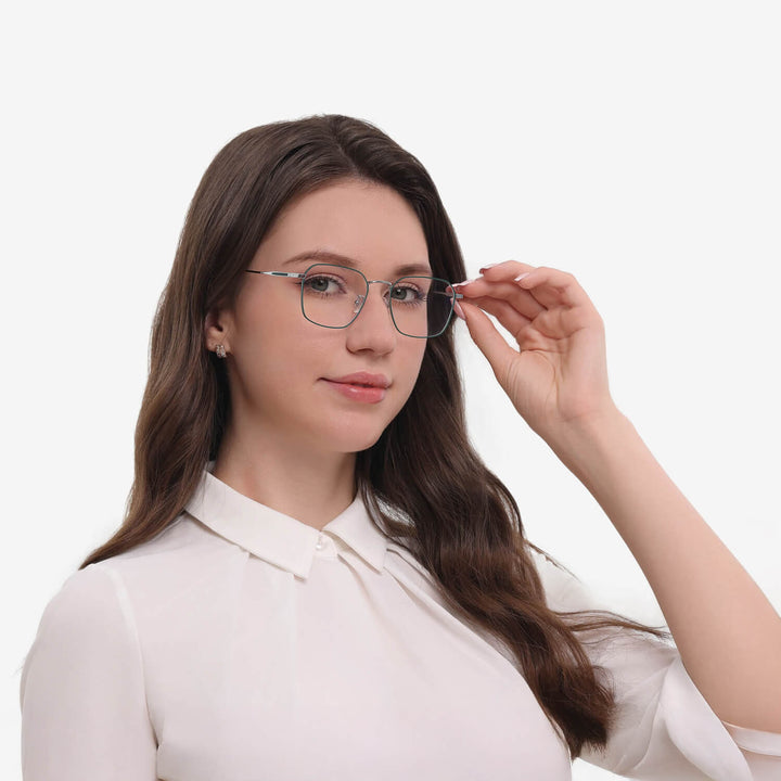 Vigor-green-square-eyeglasses-female2-1