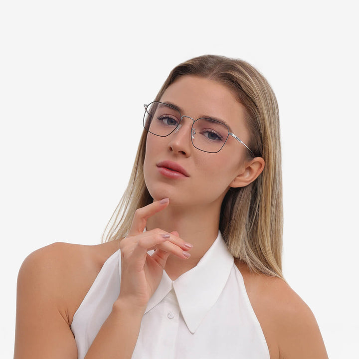 Vigor-onyx-silver-square-eyeglasses-female1-2