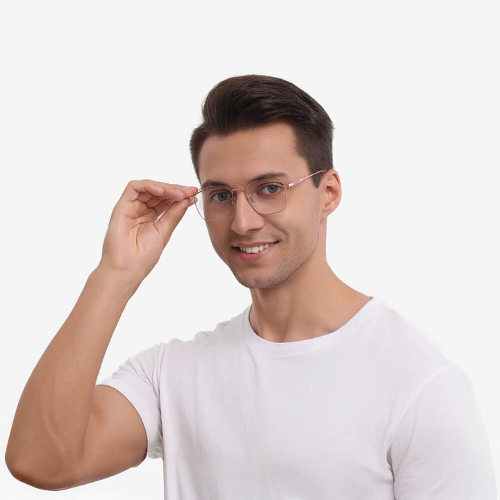 Vigor-pink-square-eyeglasses-male2-1