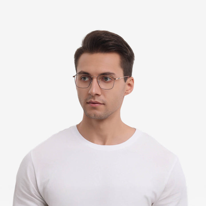 Vigor-rose-gold-square-eyeglasses-male2-1
