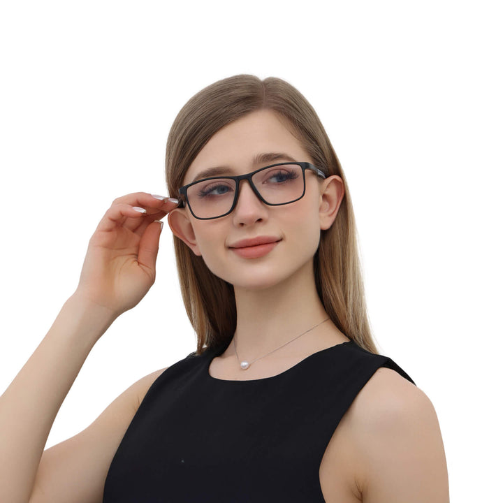 xenor-black-gray-rectangle-eyeglasses-female1-2