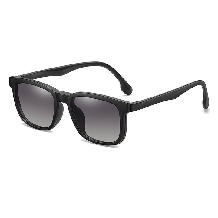 Snapglow-Fade-matte-black-ractengle-eyeglasses-2