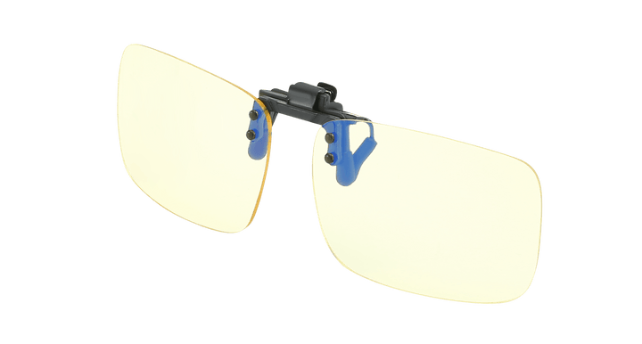 Shop Amber Tinted Clip on Glasses Gaming Glasses For Men Women