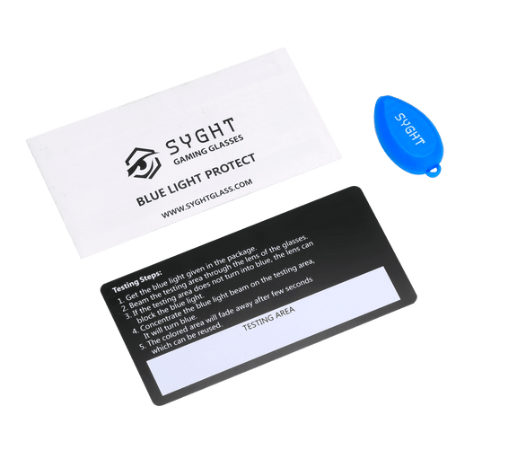 Shop Buy Reusable Blue Light Test Kit With AntiBlue Light Lens Men & Women